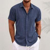 James Harrison | Classic Collared Linen Shirt