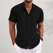 James Harrison | Classic Collared Linen Shirt