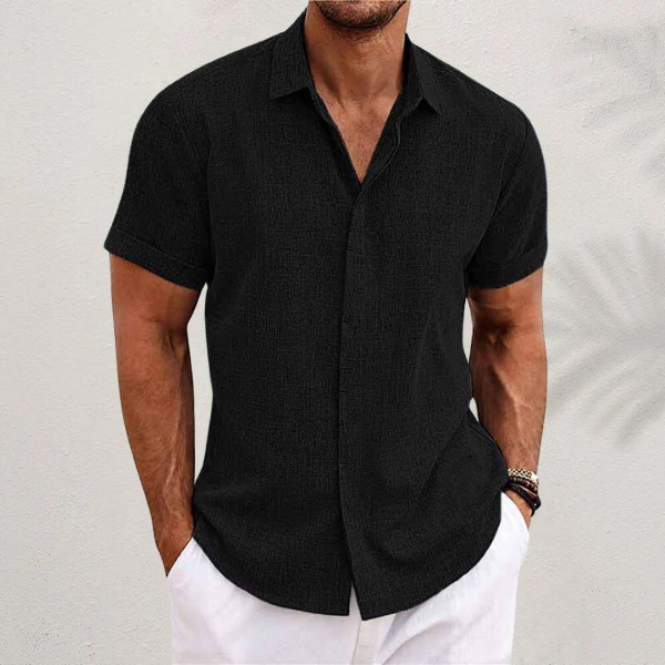 James Harrison | Classic Collared Linen Shirt