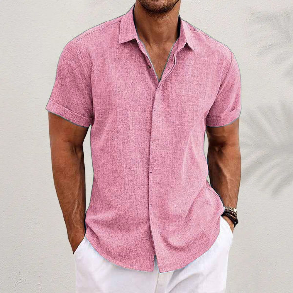 James Harrison | Classic Collared Linen Shirt