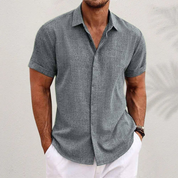 James Harrison | Classic Collared Linen Shirt