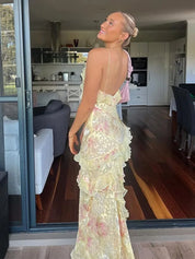 Odalys Blake | Ruffled Summer Maxi Dress