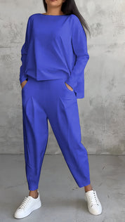 Odessa Ashford | Sweatshirt and Cargo Pants Set
