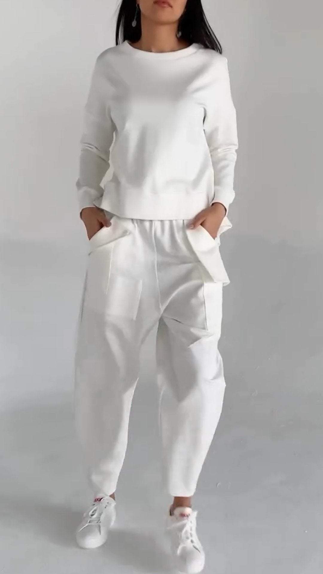 Odessa Ashford | Sweatshirt and Cargo Pants Set