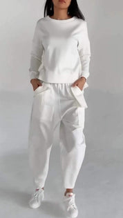 Odessa Ashford | Sweatshirt and Cargo Pants Set