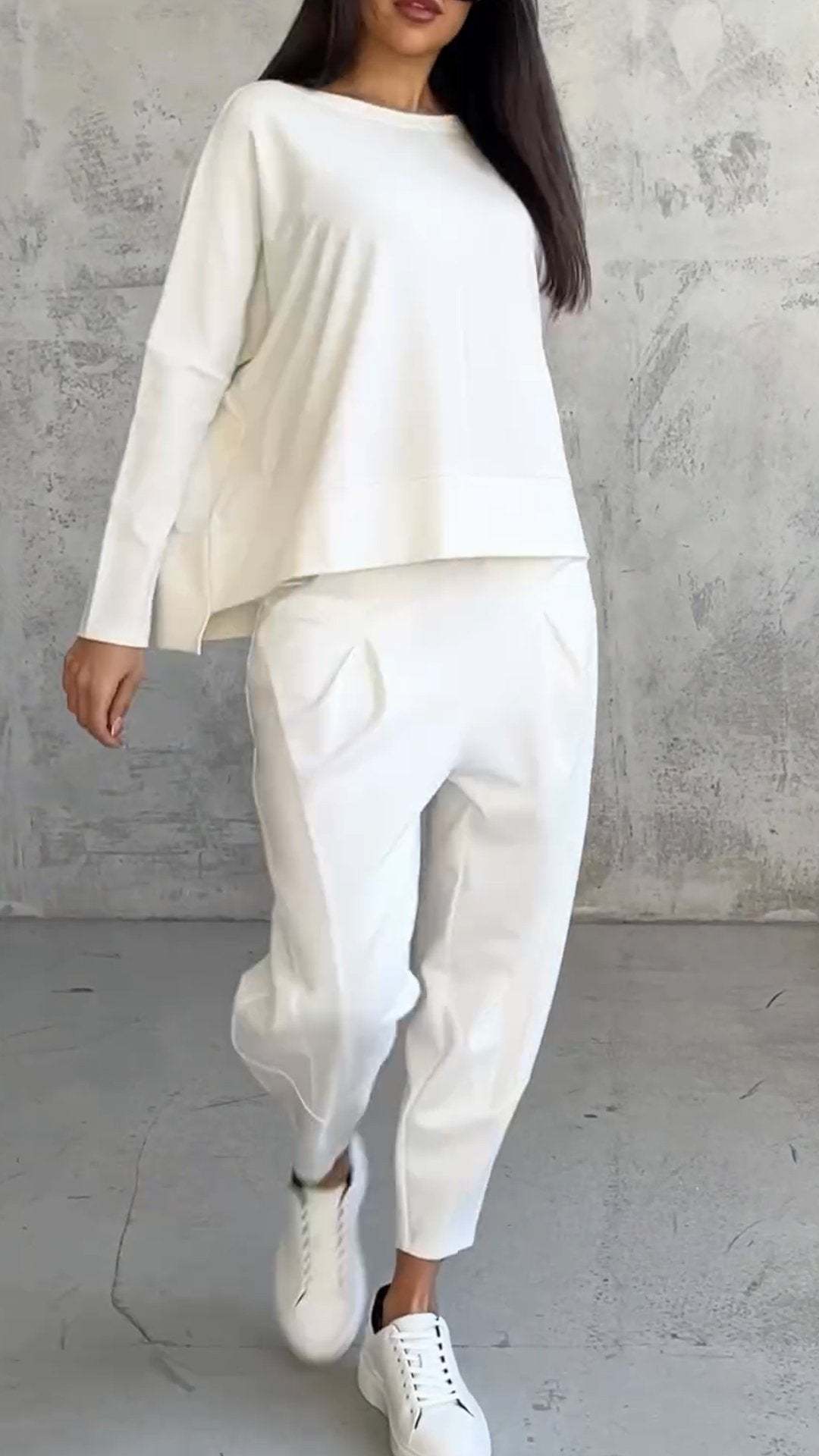 Odessa Ashford | Sweatshirt and Cargo Pants Set