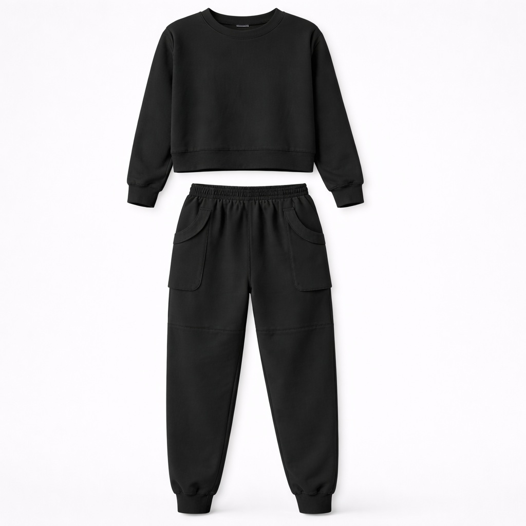 Odessa Ashford | Sweatshirt and Cargo Pants Set