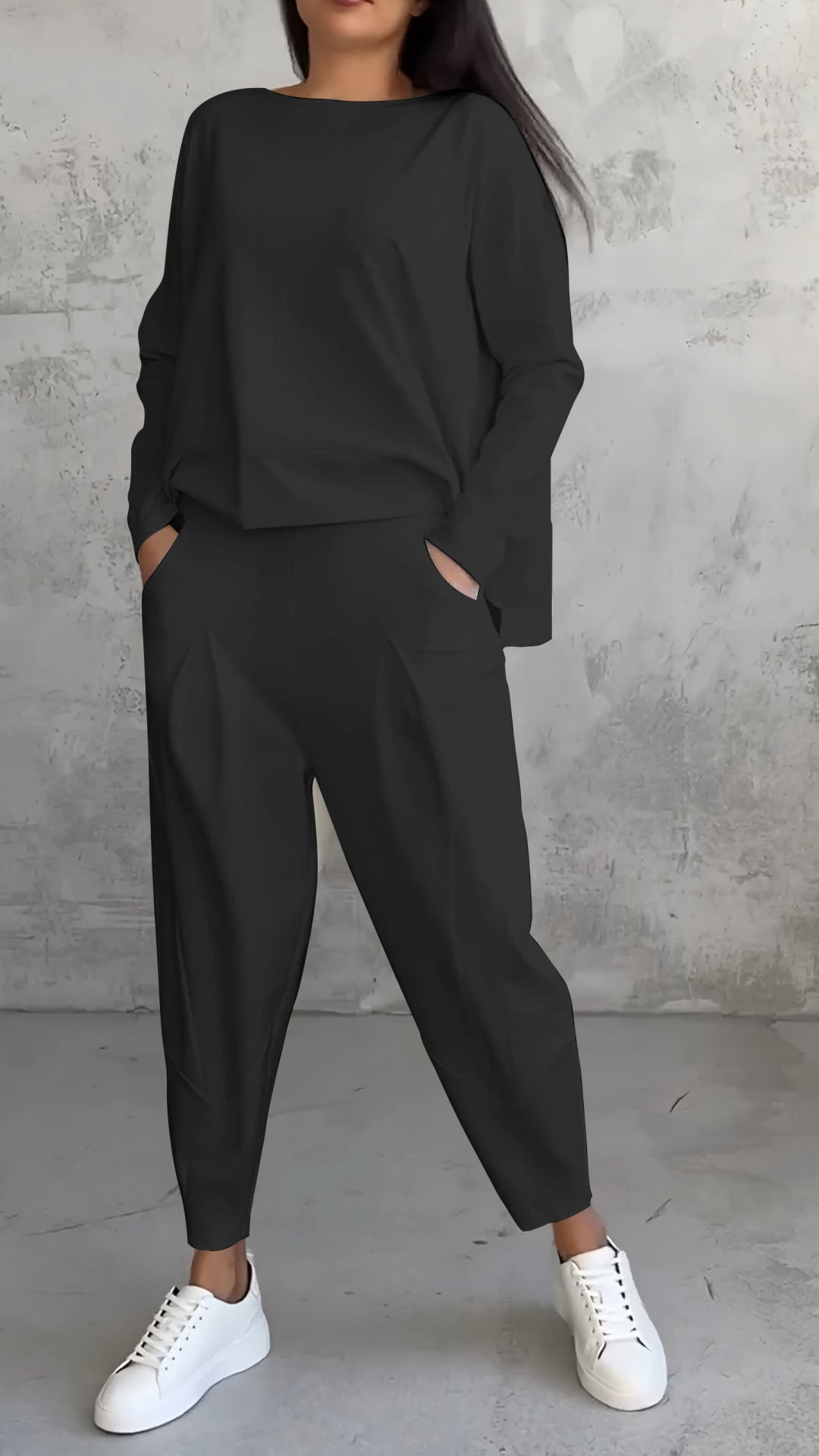 Odessa Ashford | Sweatshirt and Cargo Pants Set