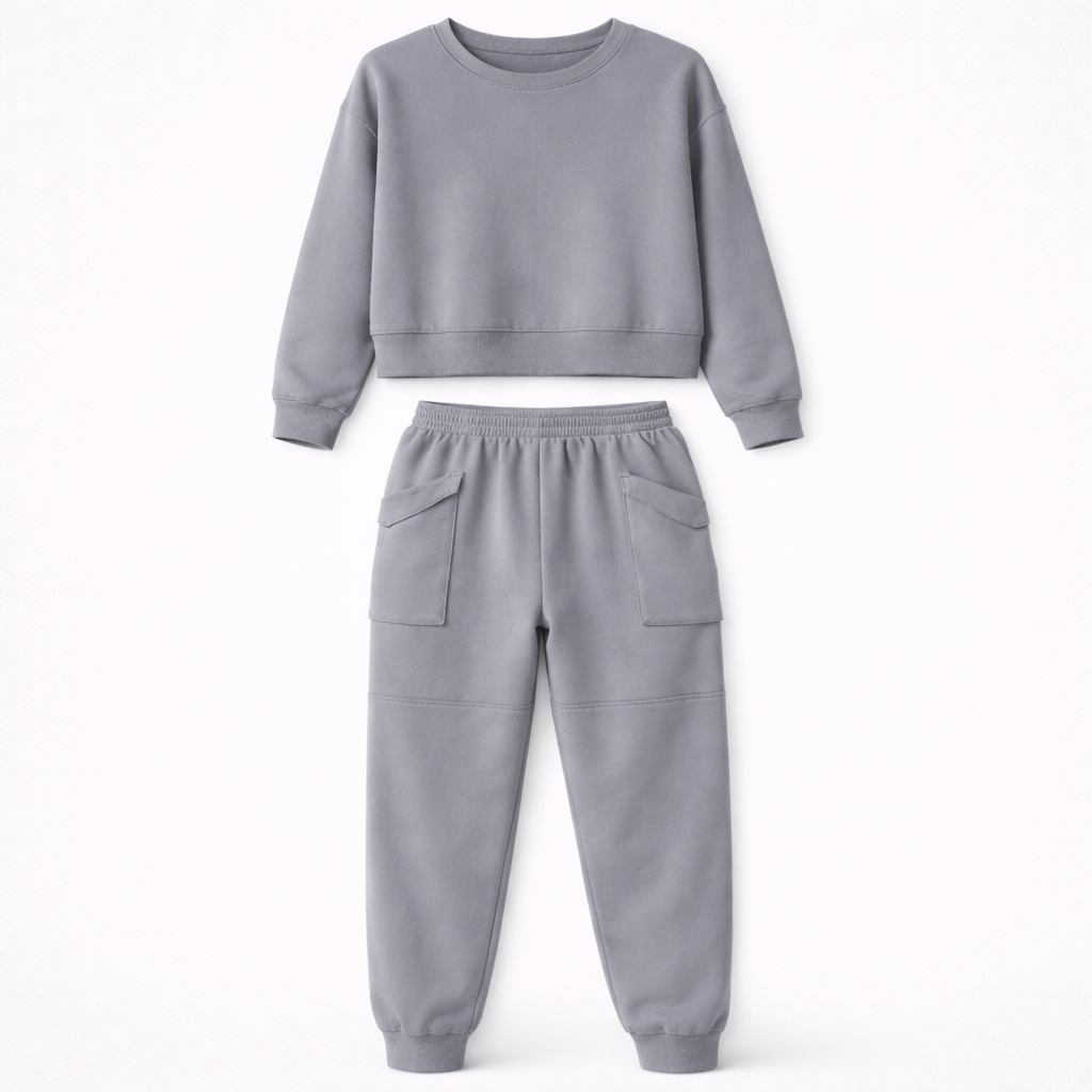 Odessa Ashford | Sweatshirt and Cargo Pants Set