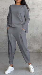 Odessa Ashford | Sweatshirt and Cargo Pants Set