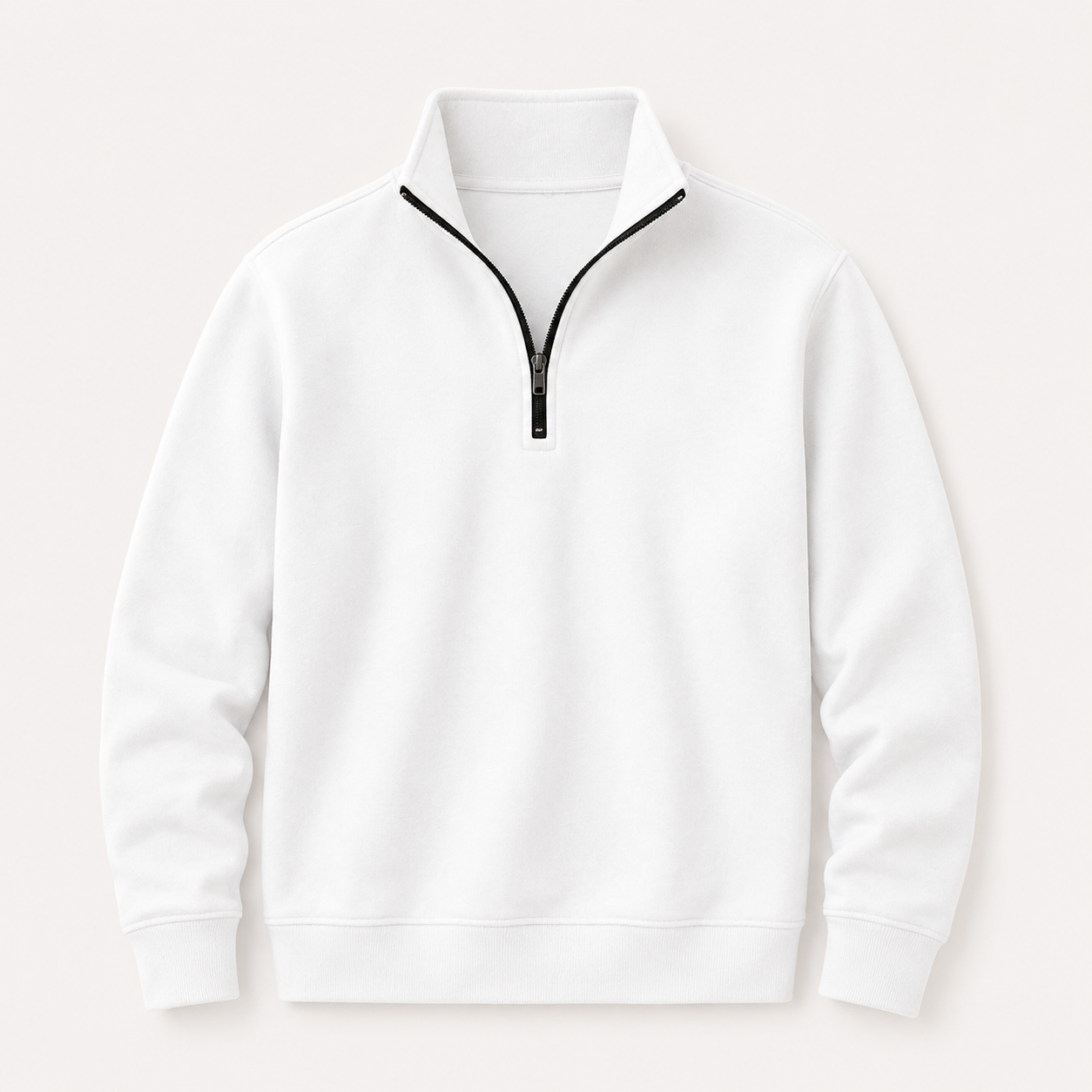 Oliver Stanton | Premium Zip-Neck Sweater For Men