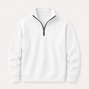 Oliver Stanton | Premium Zip-Neck Sweater For Men