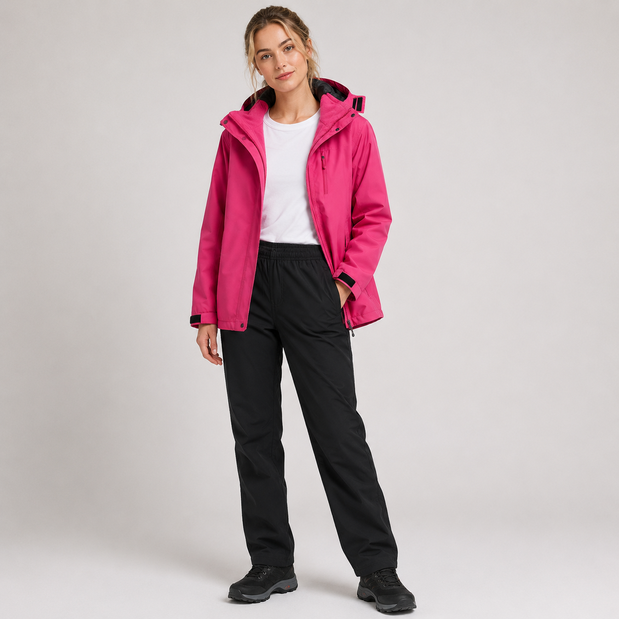 Olivia Brown | 3-in-1 Outdoor Jacket & Trouser Set