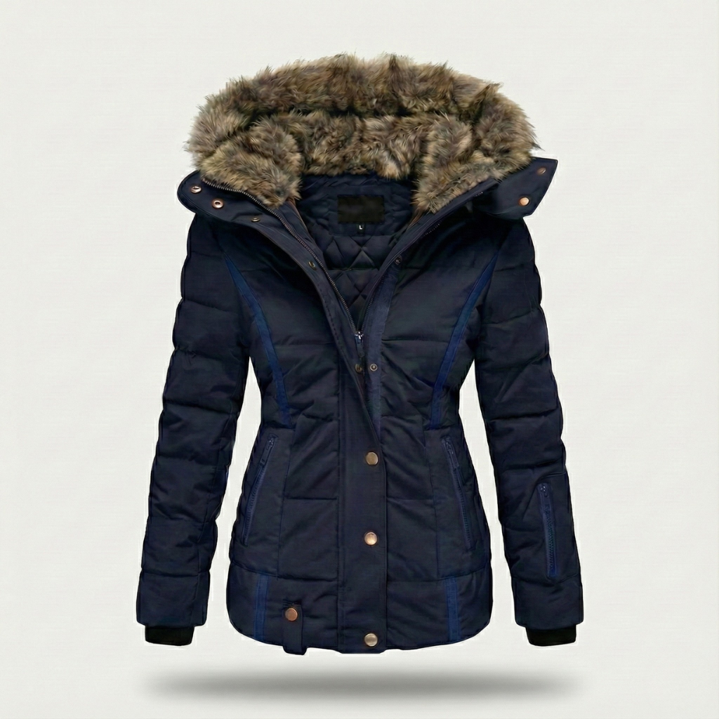 Olivia Carrington | Fur-Lined Puffer Jacket