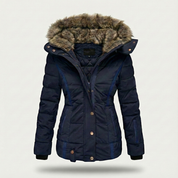 Olivia Carrington | Fur-Lined Puffer Jacket