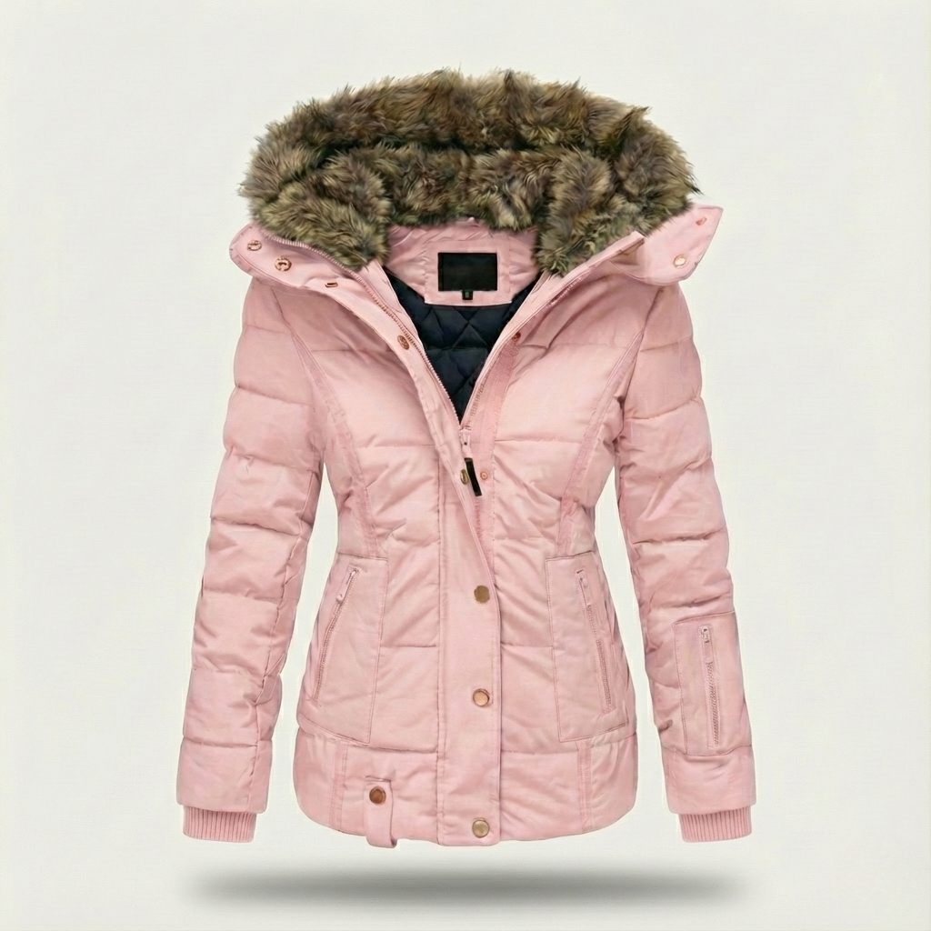 Olivia Carrington | Fur-Lined Puffer Jacket