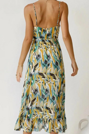 Jocelyn Davenport | Printed Cami Midi Dress
