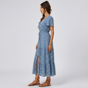 Opal Brooks | Floral Midi Summer Dress
