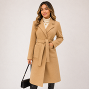 Orla Kennedy | Belted Wool Wrap Coat