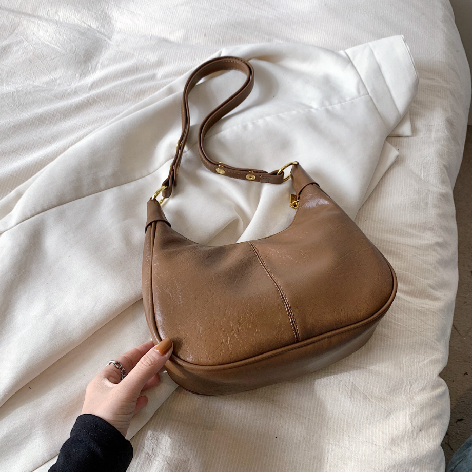 Orléan Vossé | Leather Hobo Bag For Women