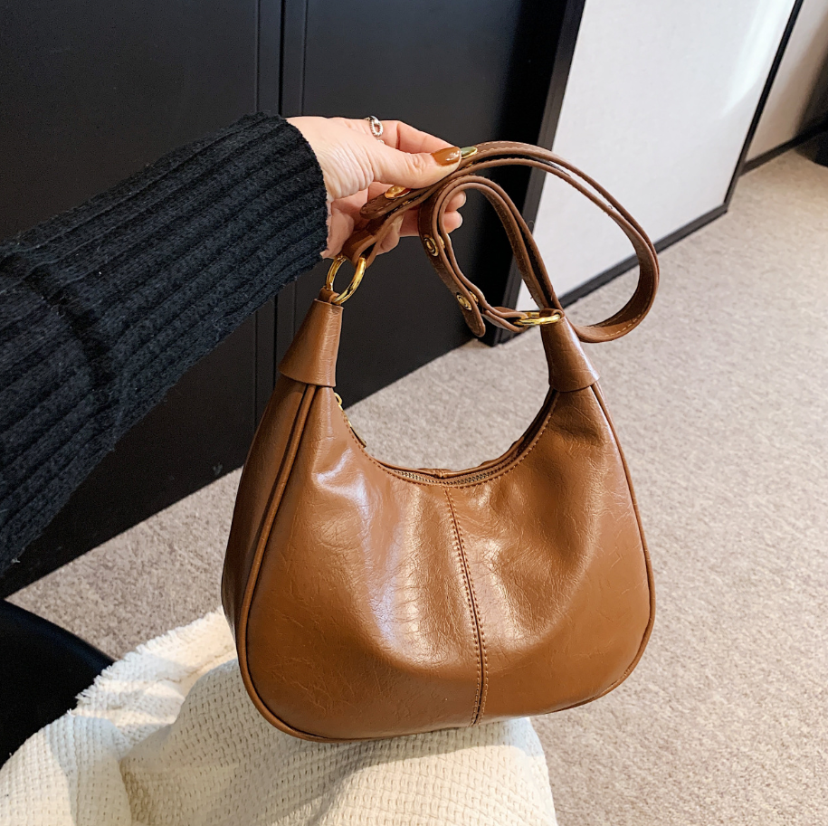 Orléan Vossé | Leather Hobo Bag For Women