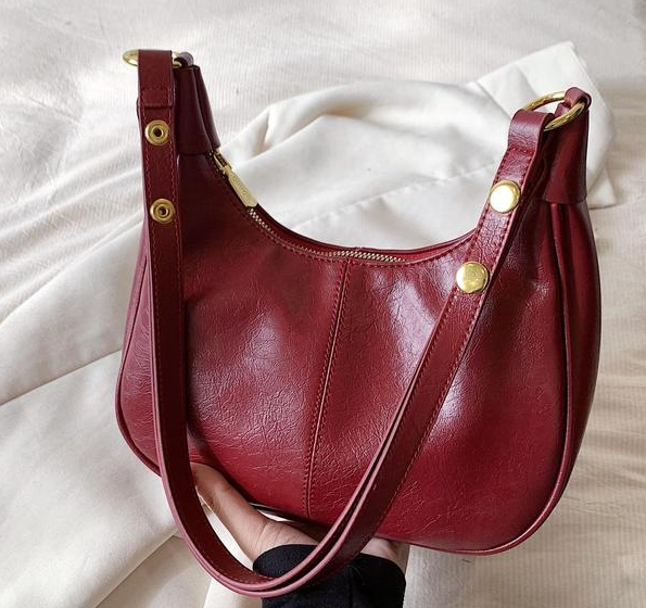 Orléan Vossé | Leather Hobo Bag For Women