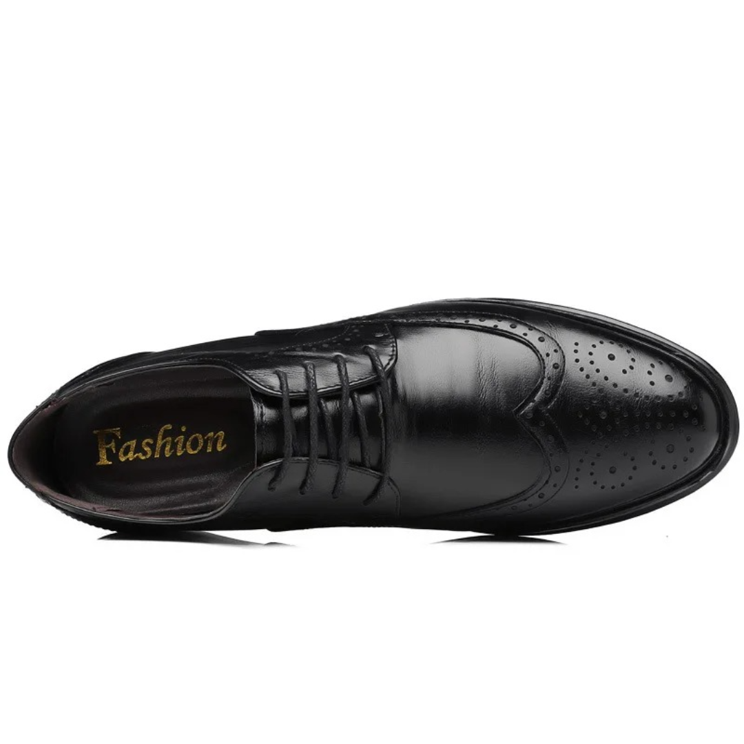 Frederick Hall | Men's Leather Oxford Brogues Classic White