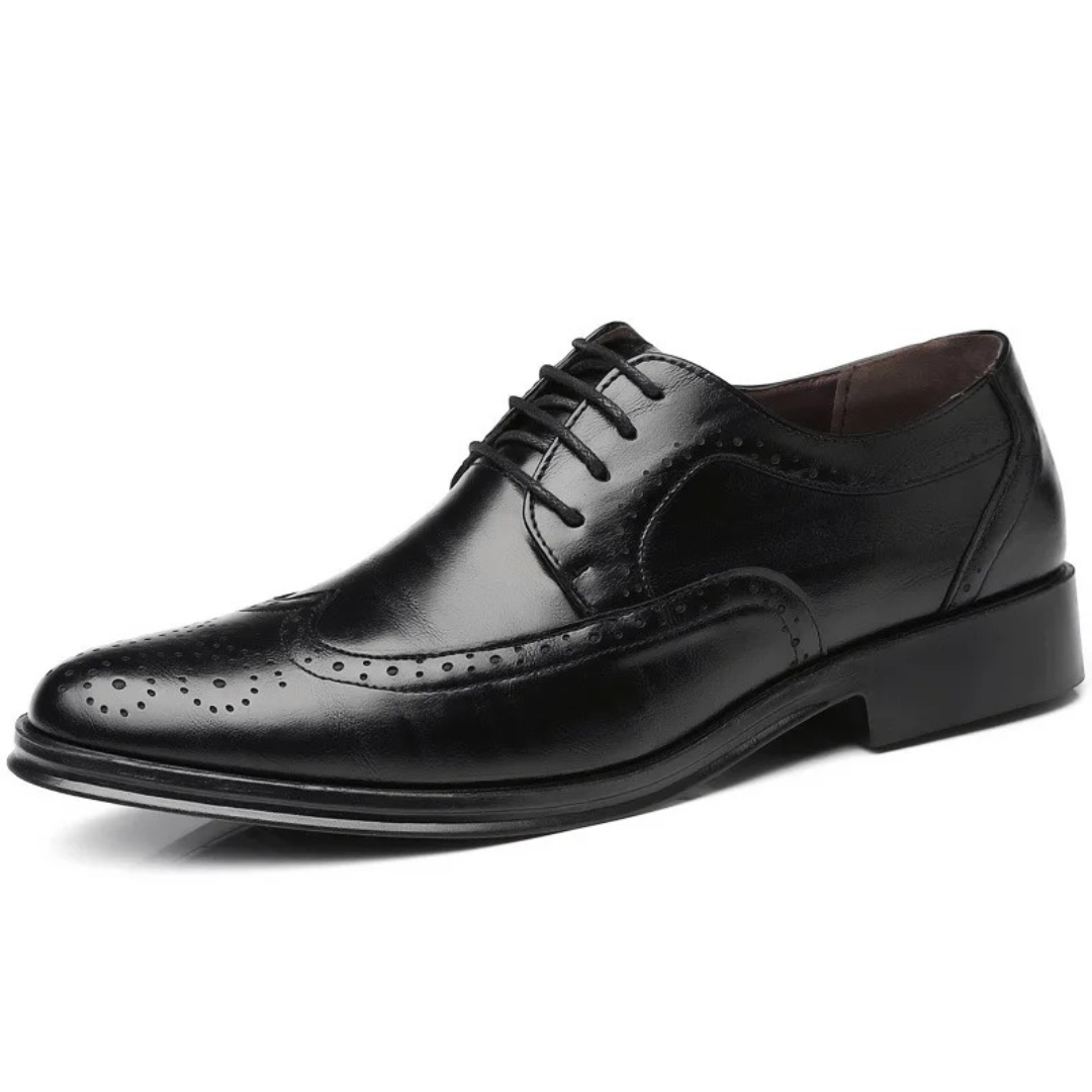 Frederick Hall | Men's Leather Oxford Brogues Classic White