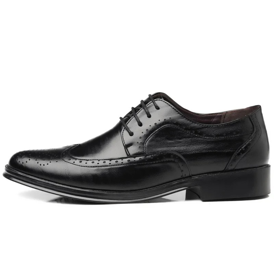 Frederick Hall | Men's Leather Oxford Brogues Classic White