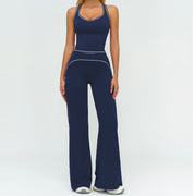 Paloma Whitmore | Wide-Leg Sportswear Set with Tank Top