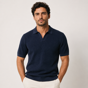 Pascal Fournier | Knitted Polo Shirt For Men