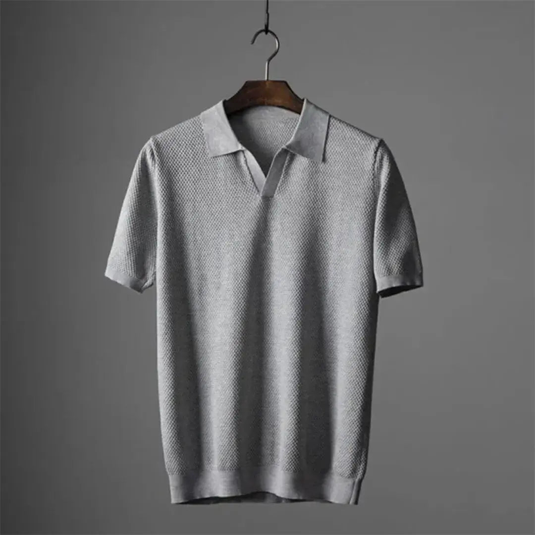 Pascal Fournier | Knitted Polo Shirt For Men