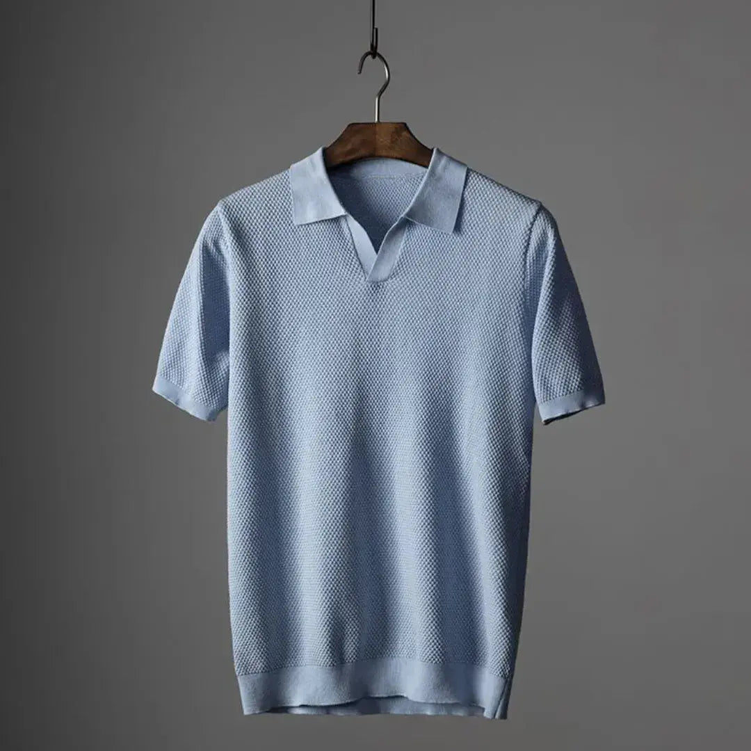 Pascal Fournier | Knitted Polo Shirt For Men