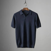 Pascal Fournier | Knitted Polo Shirt For Men