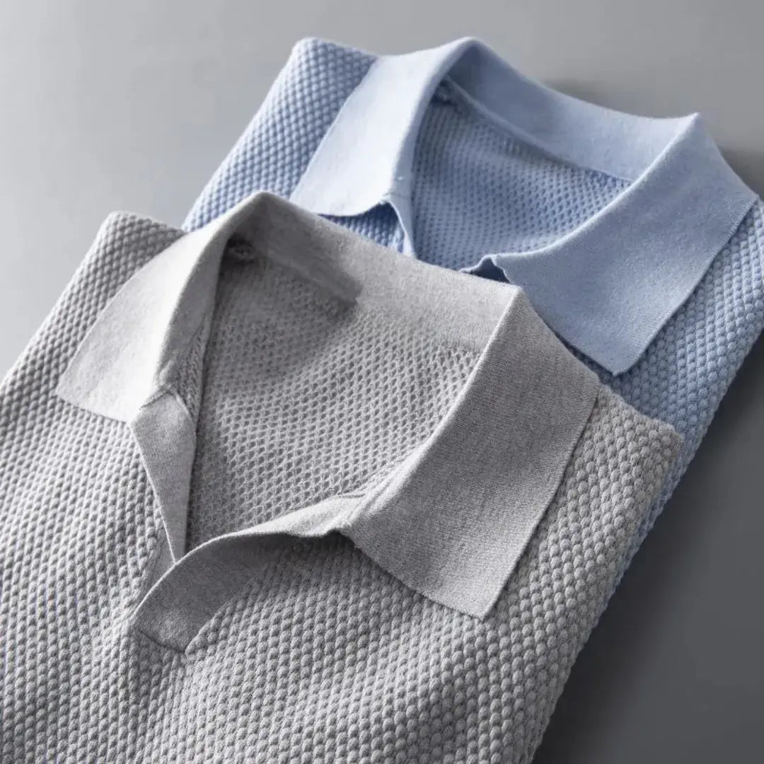 Pascal Fournier | Knitted Polo Shirt For Men
