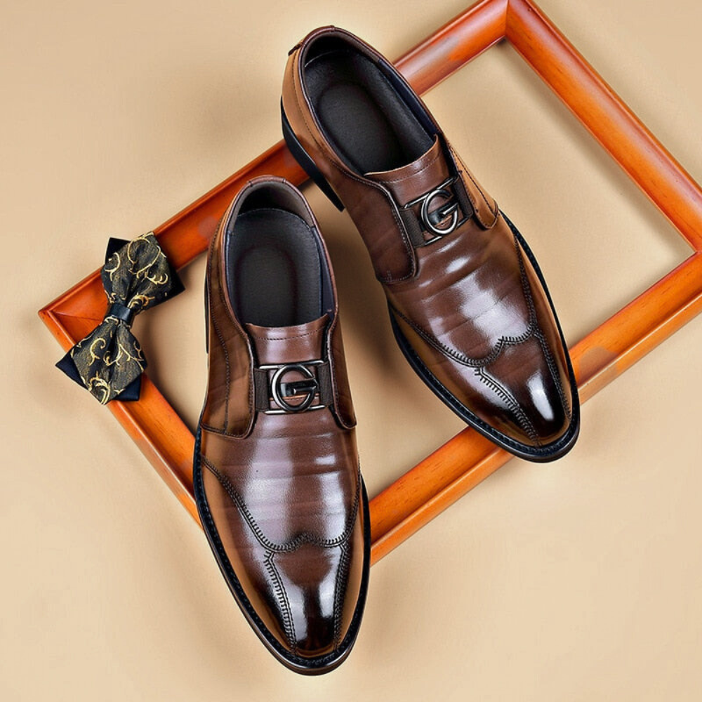 Philippe Rousseau | Classic Leather Formal Shoes For Men