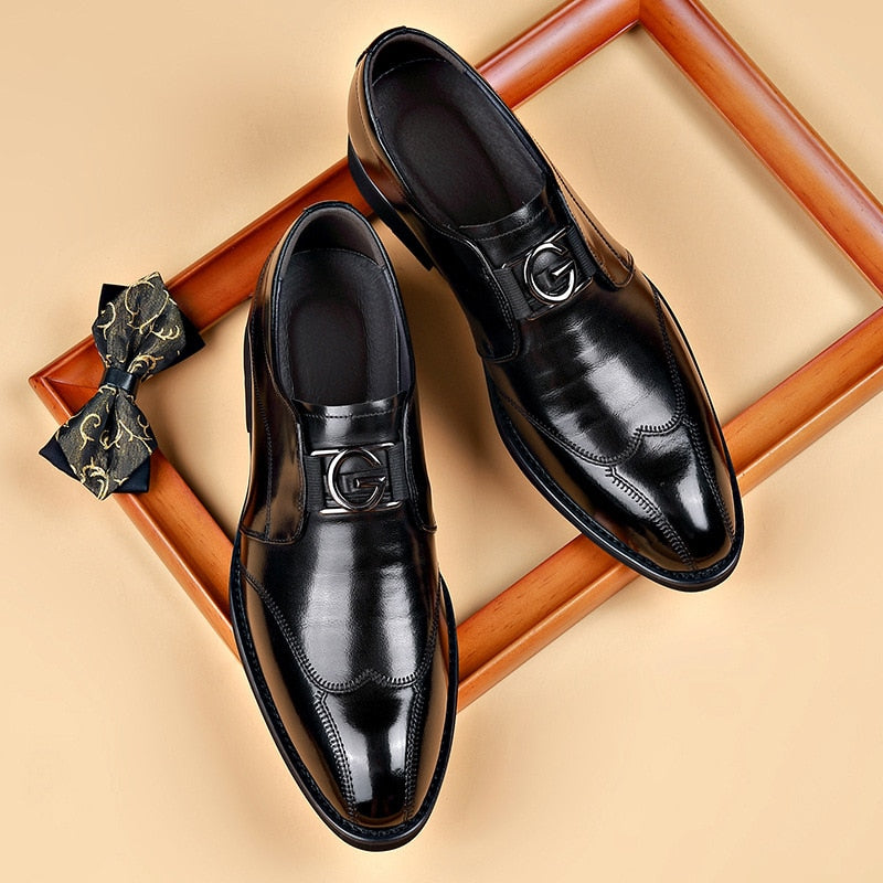 Philippe Rousseau | Classic Leather Formal Shoes For Men