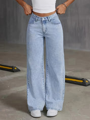 Phillina | Women's High-Waisted Denim Boyfriend Jeans