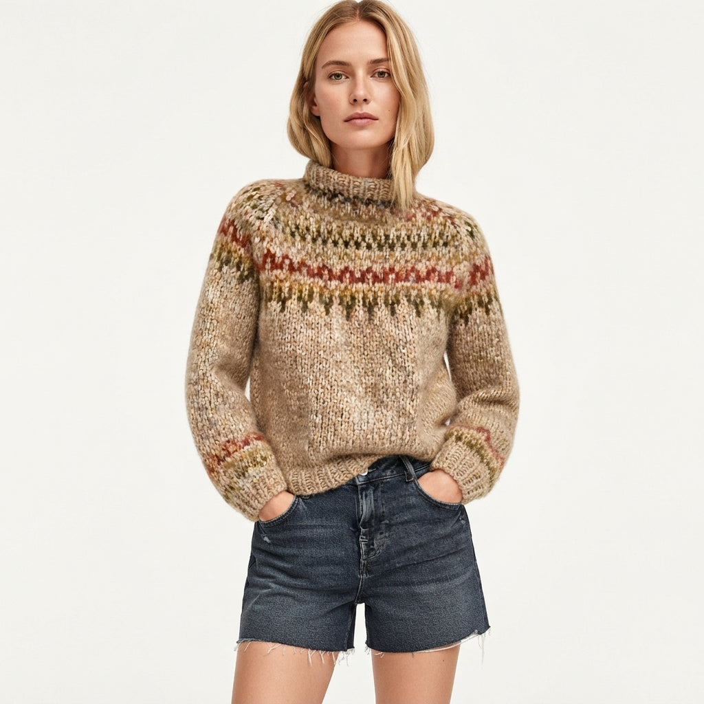 Phoebe Winstanley | Nordic Fair Isle Sweater