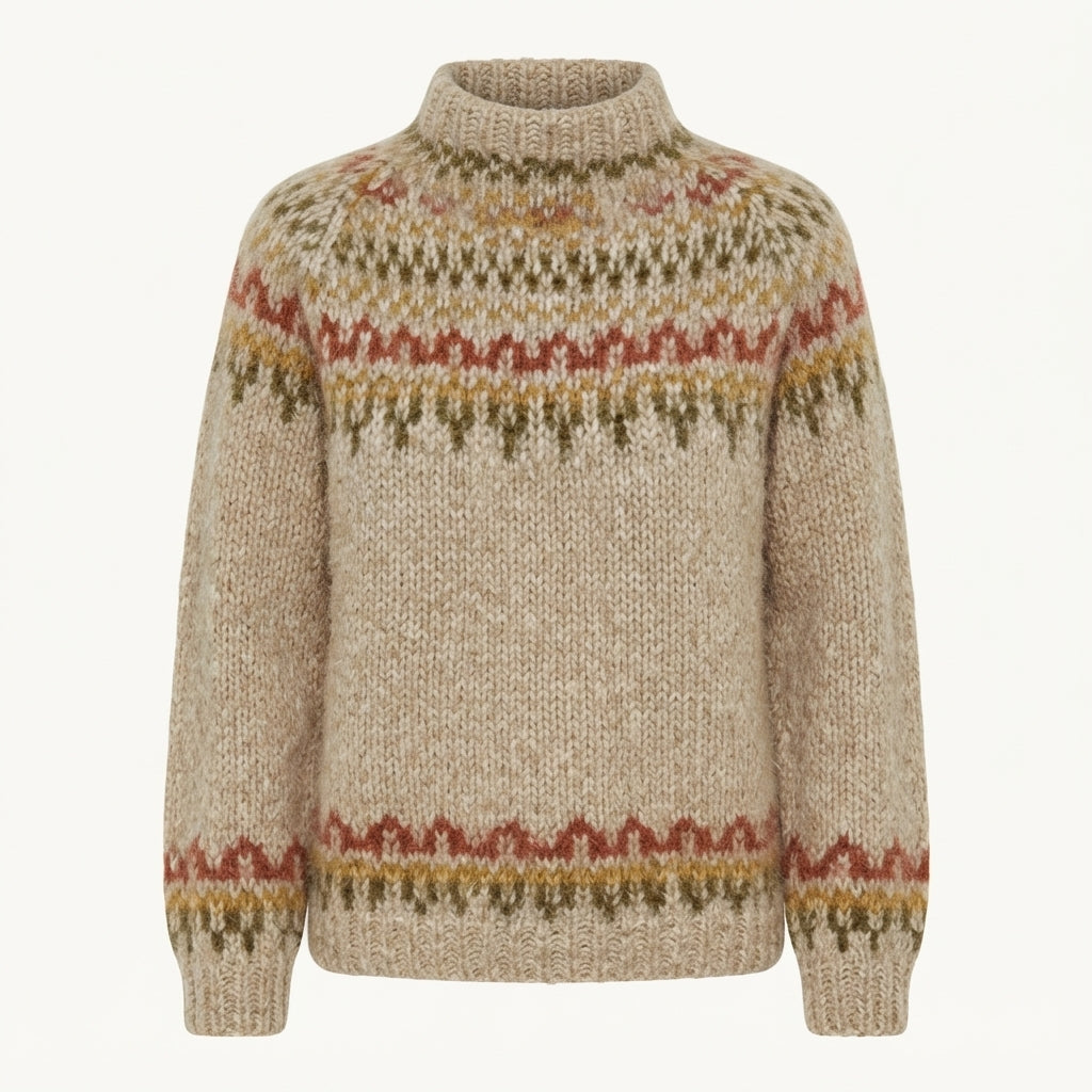 Phoebe Winstanley | Nordic Fair Isle Sweater