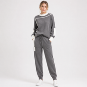 Poppy Hill | Colour Block Knitted Two-Piece Set