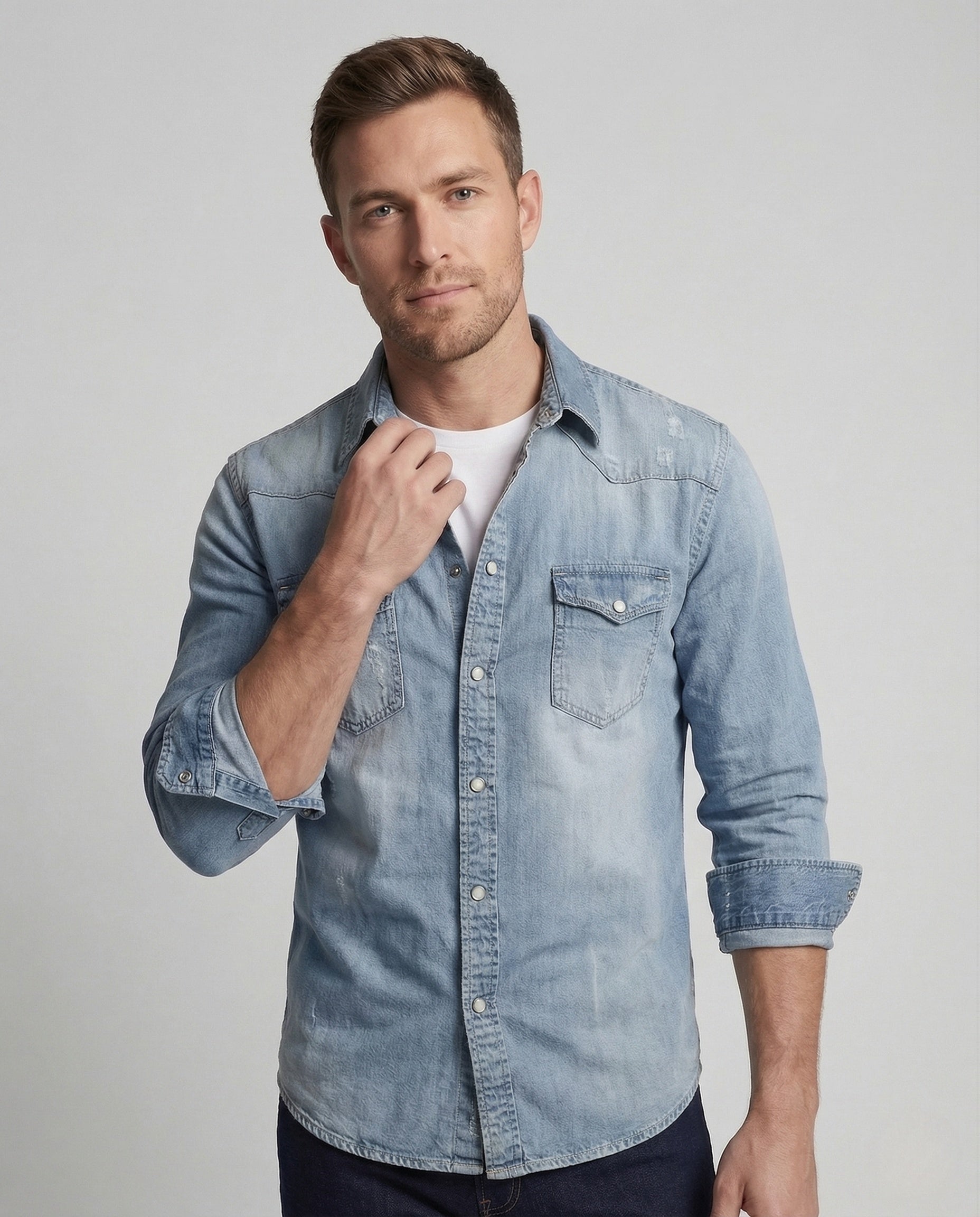 Theodore Sinclair | Classic Denim Shirt