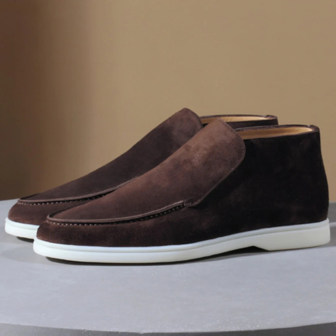 Luca Devereaux | Suede Loafers with Timeless Elegance