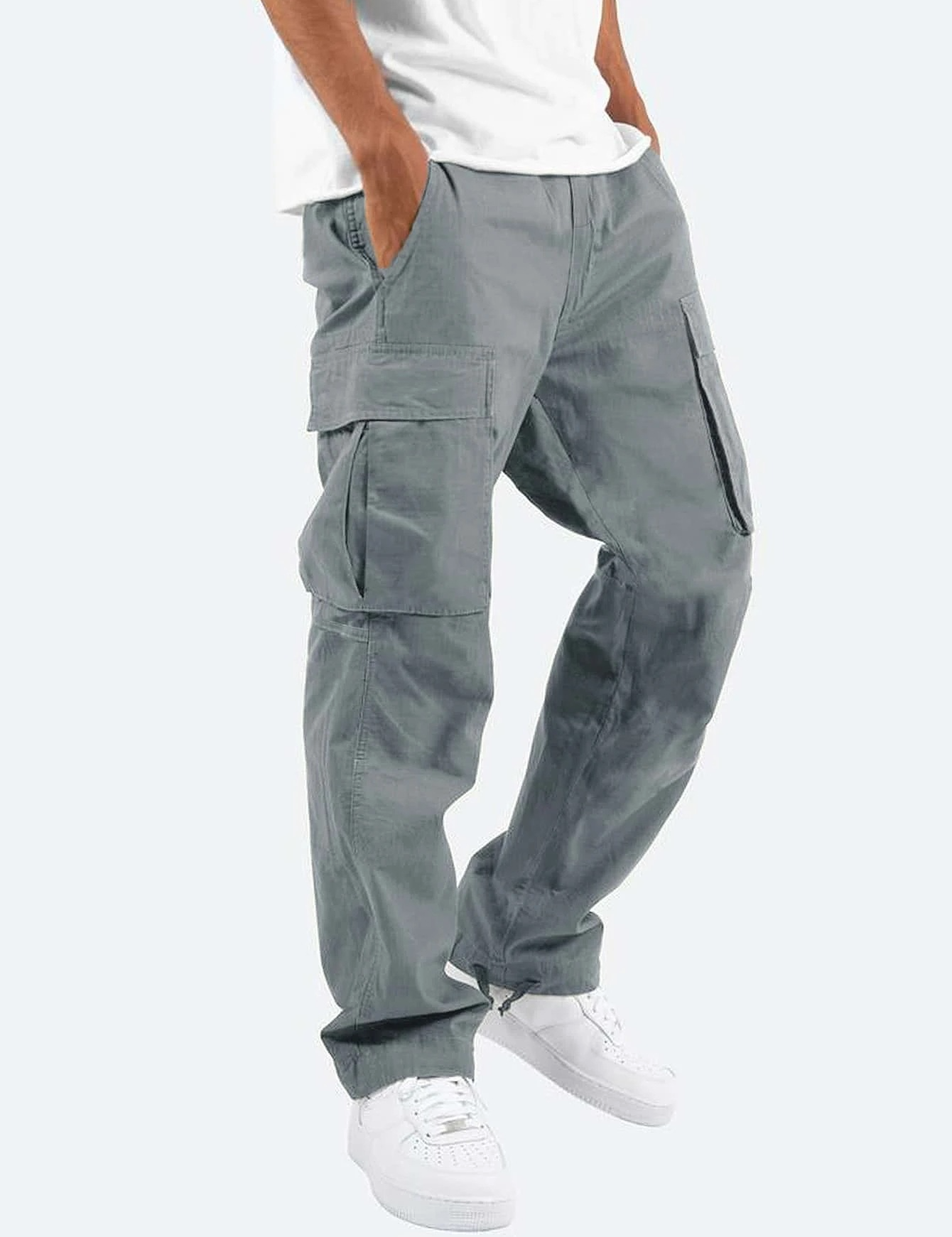 Rafael Moretti | Relaxed Utility Cargo Trousers For Men