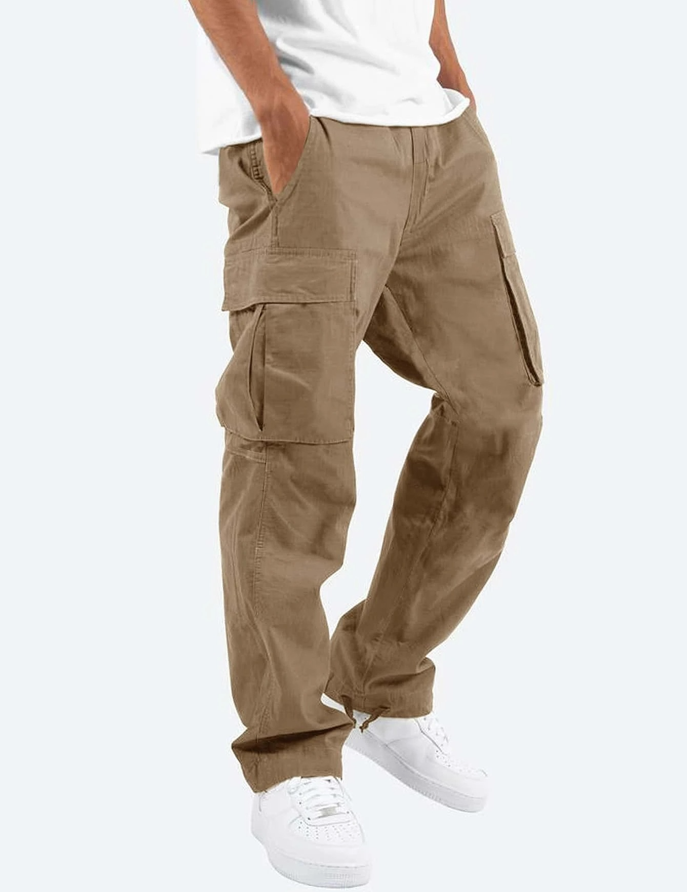 Rafael Moretti | Relaxed Utility Cargo Trousers For Men