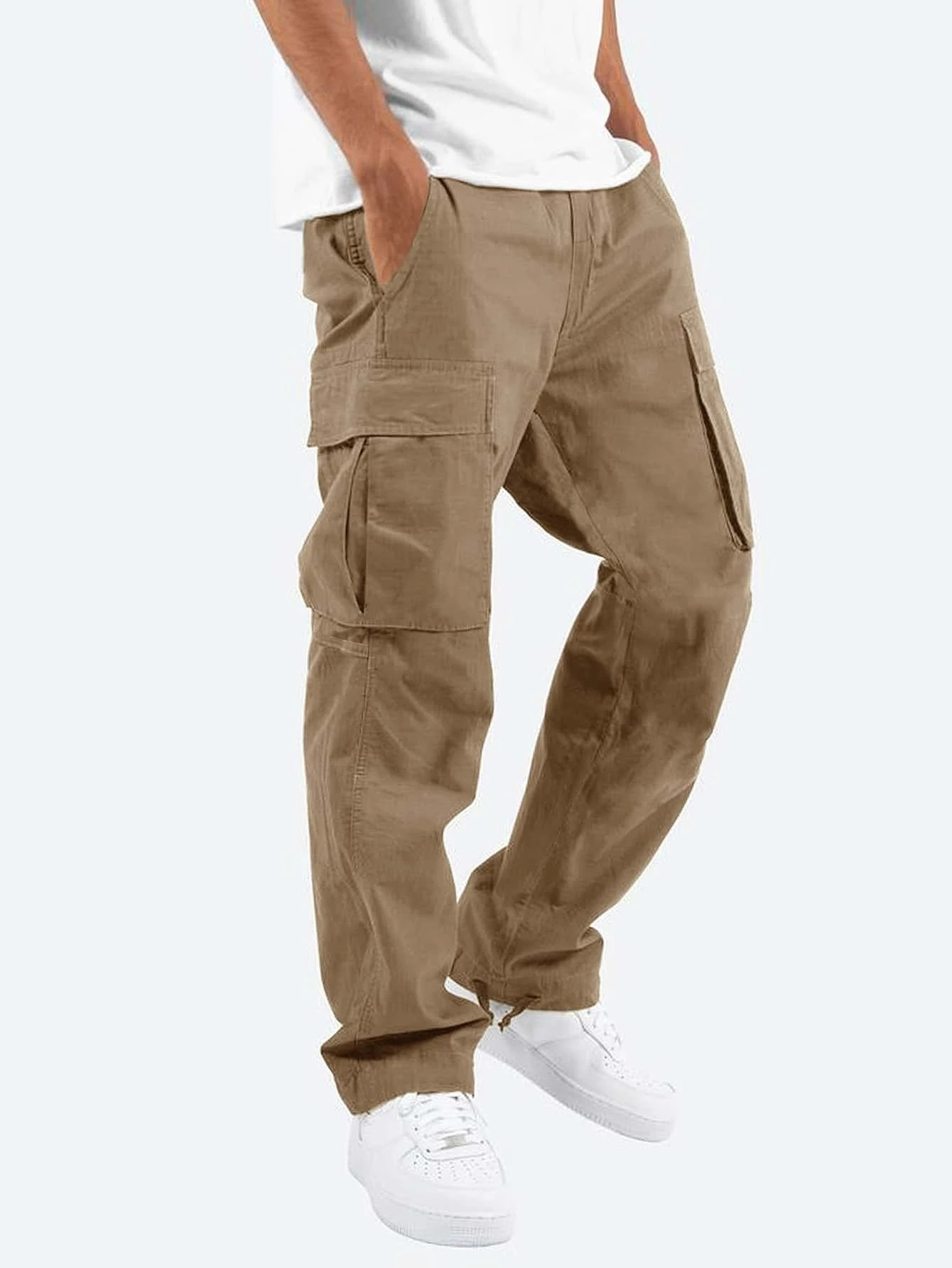 Rafael Moretti | Relaxed Utility Cargo Trousers For Men