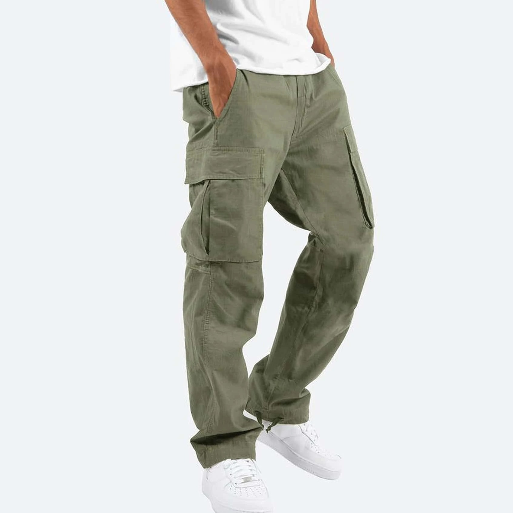 Rafael Moretti | Relaxed Utility Cargo Trousers For Men