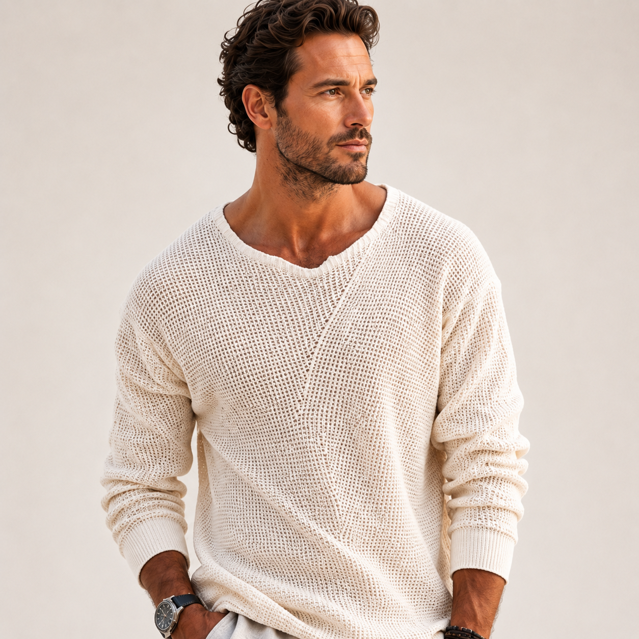 Rhys_Cooper_Relaxed_V-Neck_Waffle_Knit_Jumper_modelo.png