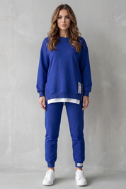 Isla Thompson | Rivara Minimalist Lounge Set in Grey Marl