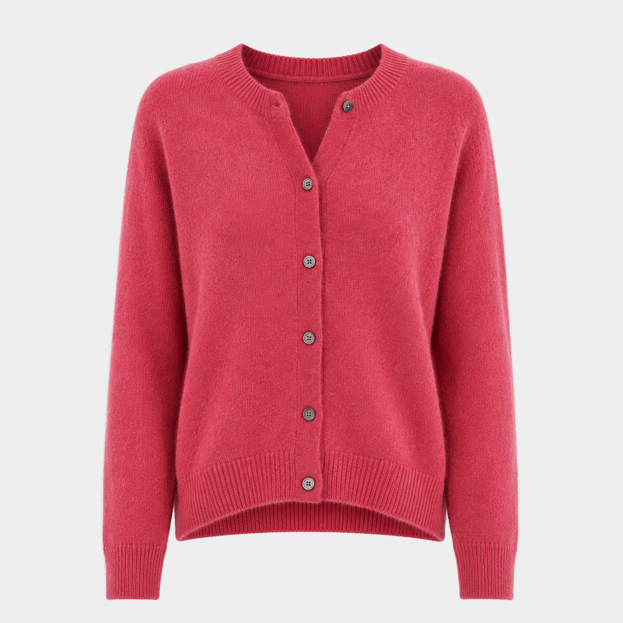 Rosalind Ashworth | Cardigan à col rond boutonné sur le devant